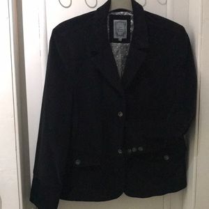 XL Black corduroy blazer